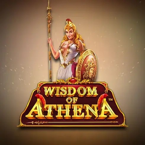 Wisdom of Athena slot logo by Pragmatic Play at Fatpirate Casino