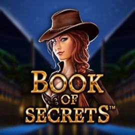 Logo of Book of Secrets from SYNOT Games at Fatpirate Casino