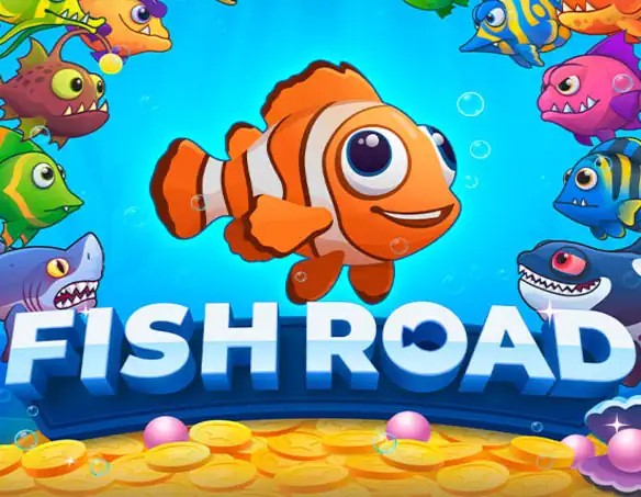 Fish Road logo by InOut at Fatpirate CasinoFish Road