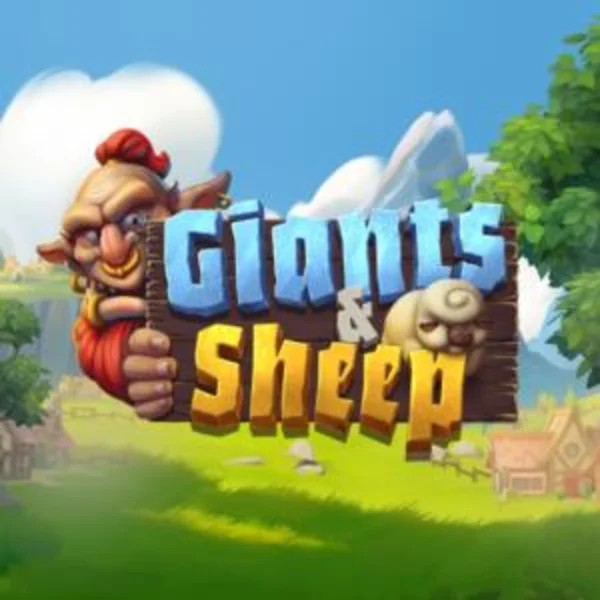 Giants and Sheep slot logo by Relax Gaming at Fatpirate CasinoGiants and Sheep