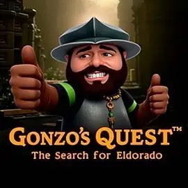 Gonzo's Quest logo by NetEnt at Fatpirate CasinoGonzo's Quest