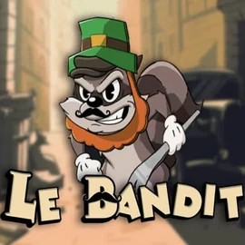Le Bandit slot logo by Hacksaw Gaming at Fatpirate CasinoLe Bandit