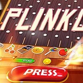 Plinko slot logo by BGAMING at Fatpirate CasinoPlinko