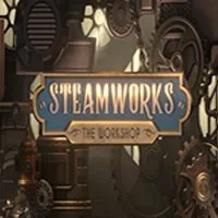 Steamworks The Workshop slot logo by Peter & Sons at Fatpirate CasinoSteamworks The Workshop
