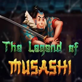 Logo of The Legend of Musashi from Peter & Sons at Fatpirate Casino