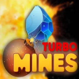 Logo of Turbo Mines from Turbo Games at Fatpirate Casino